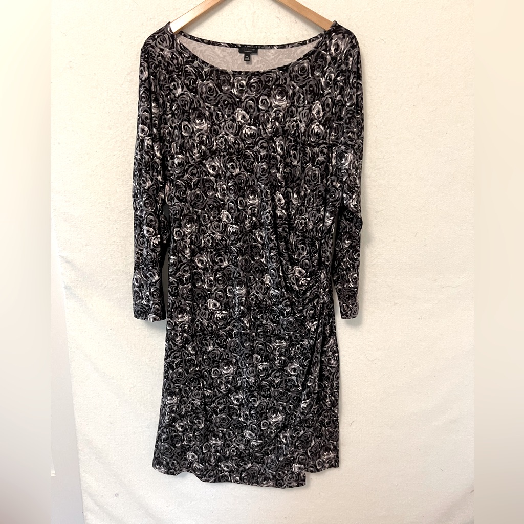 Talbots Jersey Dress With Slit At Knee. 3x Petite Never Worn